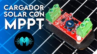 Cargador Solar con MPPT para batería de 12V 7Ah