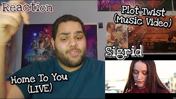 Sigrid - Plot Twist Music Video & Home To You Live |REACTION|