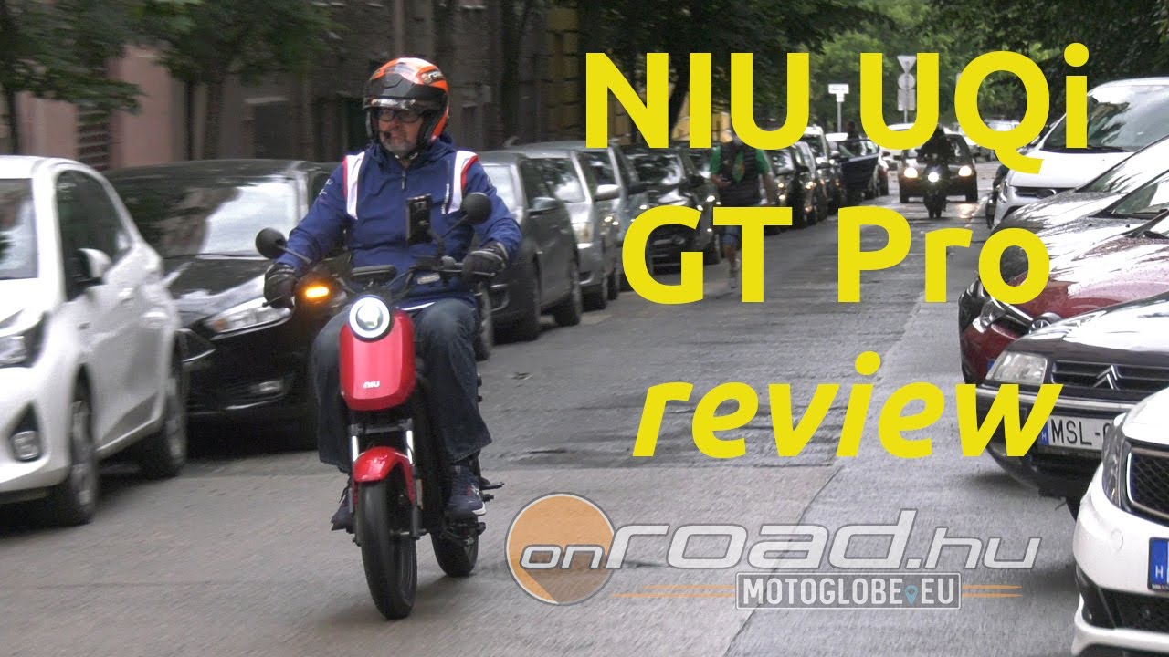 NIU UQi GT Pro review: a new style of the electric scooters - Onroad.bike -  YouTube