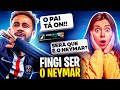 FINGI SER O NEYMAR COM O VERIFICADO DO FREE FIRE!! TENTE NÃO RIR!!