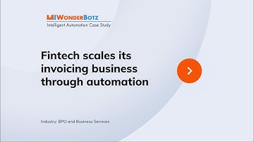 Fintech scales invoicing business with invoice processing automation