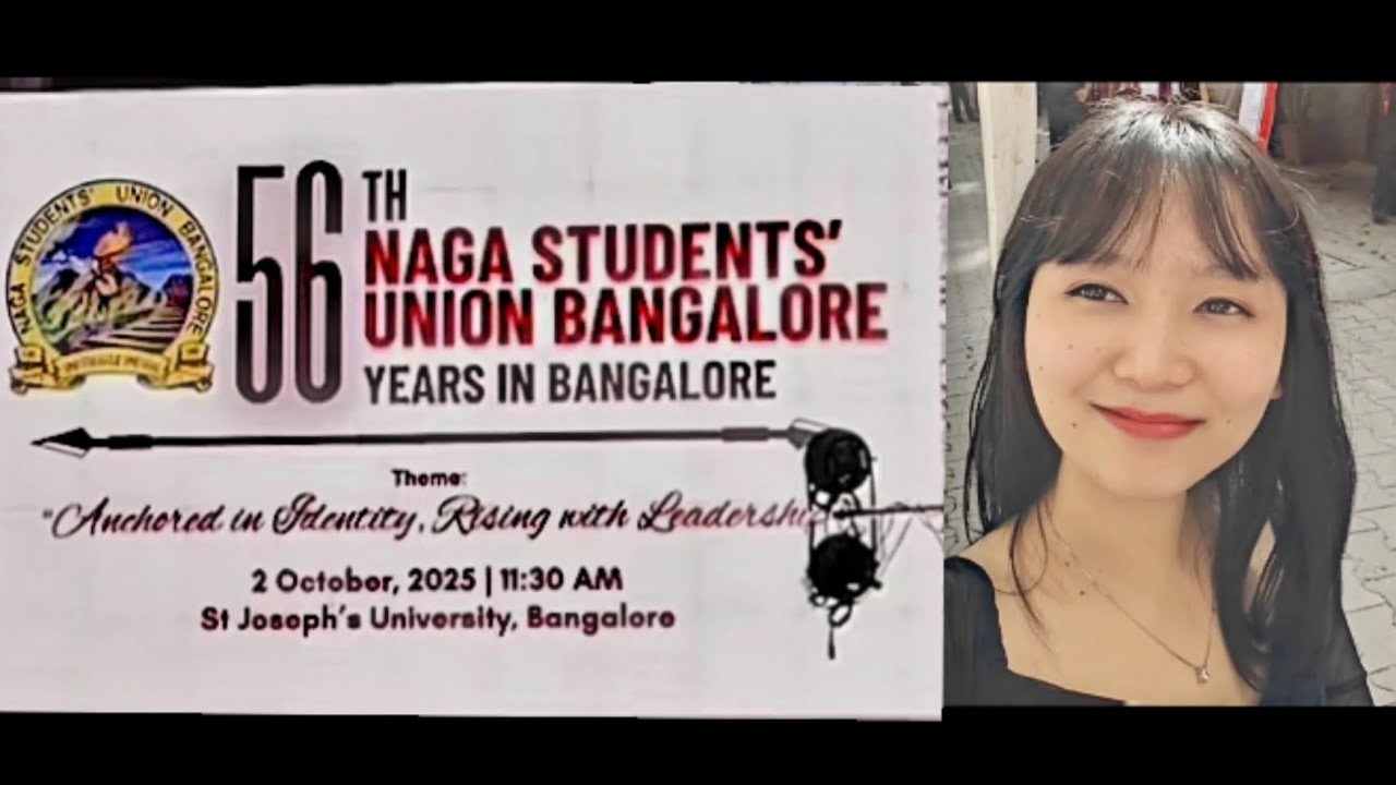 56th Naga Students' Union Bangalore Freshers meet 2025 mini vlog - Part 1.