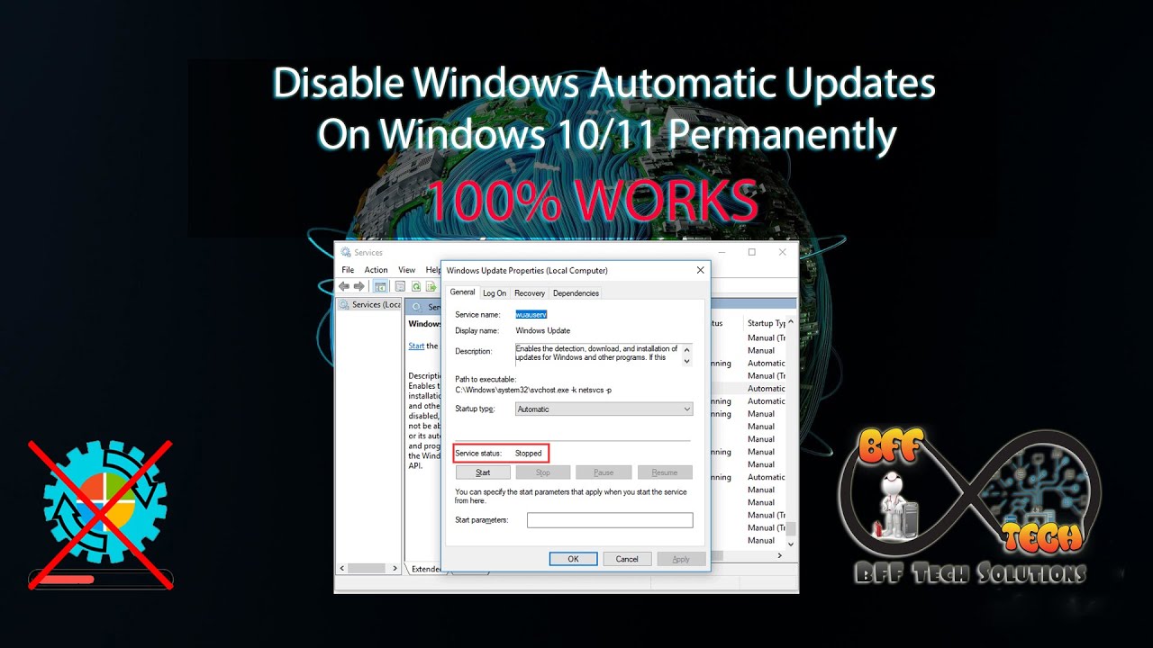 How to Disable Automatic Update Off Permanently 3 Ways On Windows 10/11 ...