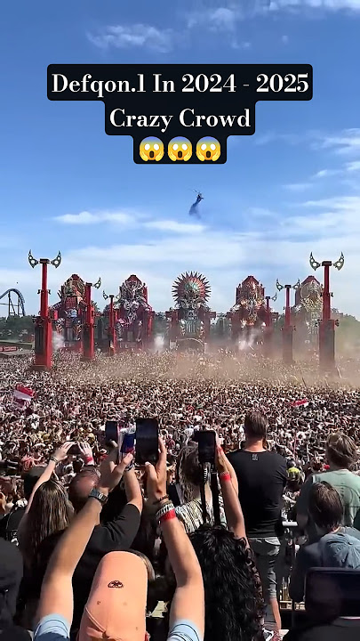 Defqon.1 In #2024 - #2025 Amazing Crowd 😱💥 #defqon1 #hardstyle #electronicmusic #edm #rave #dj