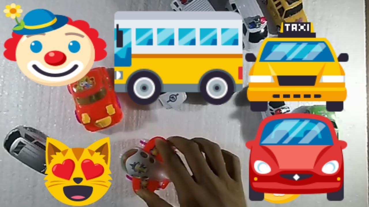 kids playing with cars and trucks 2019 - YouTube