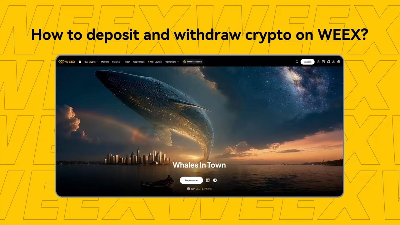 How to Deposit and Withdraw Crypto on WEEX | Step-by-Step Guide for Beginners
