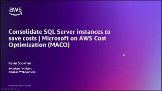 Consolidate SQL Server instances to save costs | Microsoft on AWS Cost Optimization (MACO)