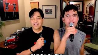 MARTIN NIEVERA with son SANTINO - Martin In The House 100th Episode