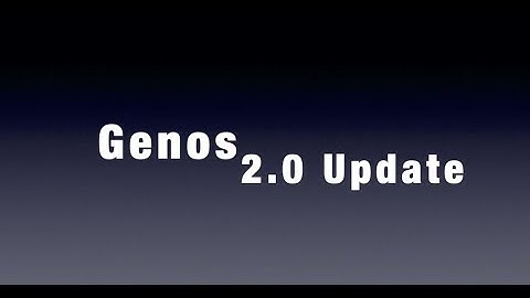 Genos 2.0 • Wichtige Update Information