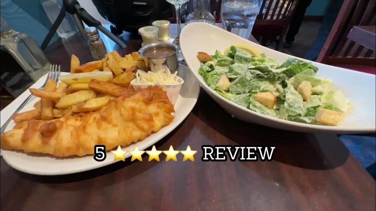 5 ⭐️ REVIEW Halibut Fish and Chips at Olde York Fish & Chips 😋 YouTube