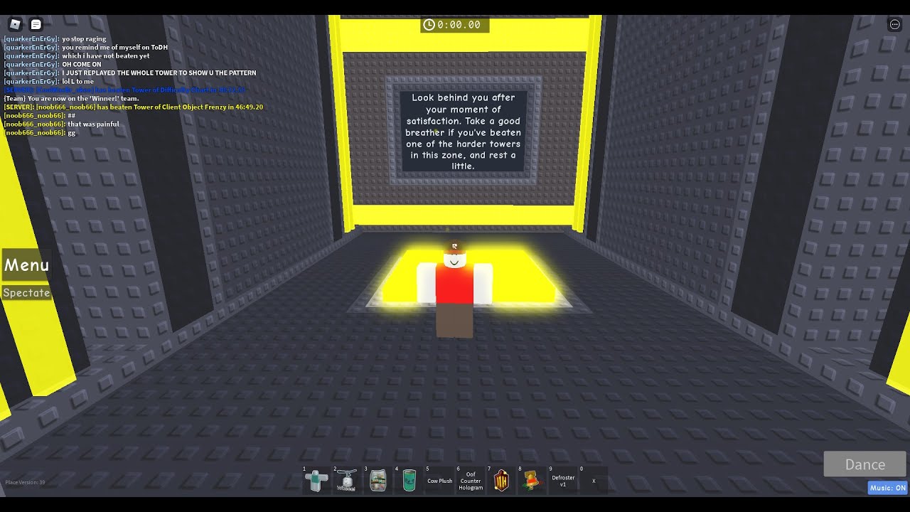 Jtoh - Tower of Client Object Frenzy