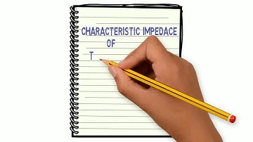 Characteristic impedance of T and pie section