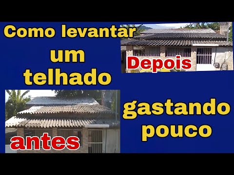 Vídeo: Quanto custa levantar um telhado?