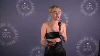 Miley Cyrus Explains VMA Acceptance Speech.