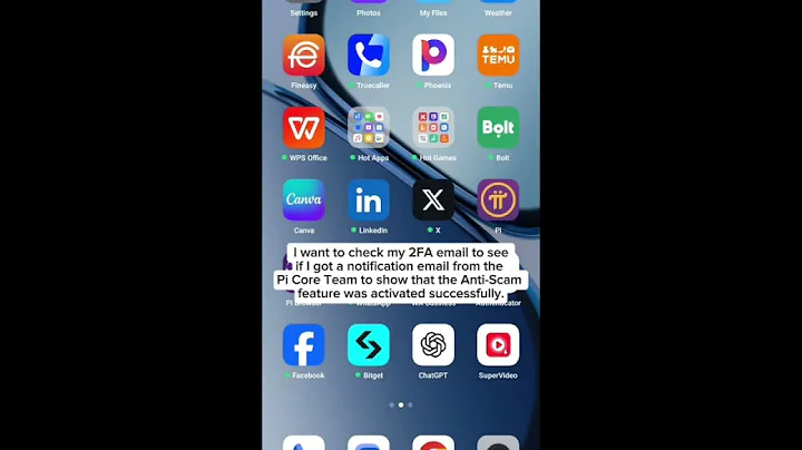 Pi Wallet Anti-Scam Security activation, Protect your Pi Coins from being stolen #pinetwork #crypto