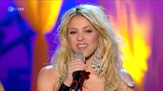 Shakira - Gypsy (live ZDF &quot;Wetten, dass  ?&quot; Salzburg 2010)