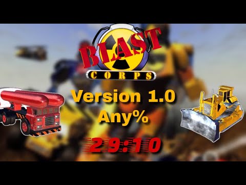 Blast Corps N64 Version 1 0 Speedrun 29 10