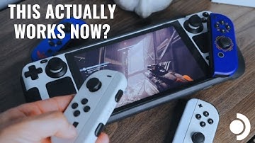 Playing Steam Deck with Nintendo Switch Joy-Con controllers! (windows 11)