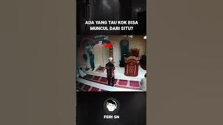 ADA YANG TAU KOK BISA MUNCUL DARI SITU? #penampakan #hantu #shorts