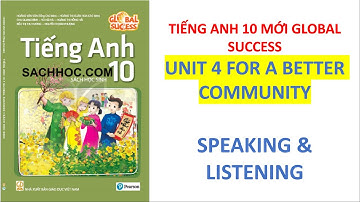 Tiếng Anh 10 Global Success - Unit 4 For A Better Community - Speaking & Listening