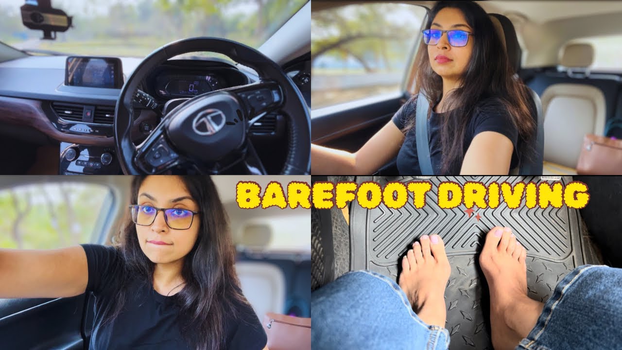 Barefoot car 🚗 driving on subscriber demand full video uploaded 😍 - YouTube