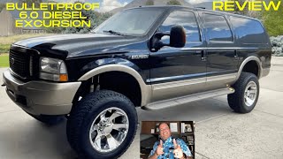 2004 6.0 BULLETPROOFED DIESEL EXCURSION REVIEW BIG AND BAD!