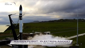 Maiden flight of the Electron Rocket #ItsATest