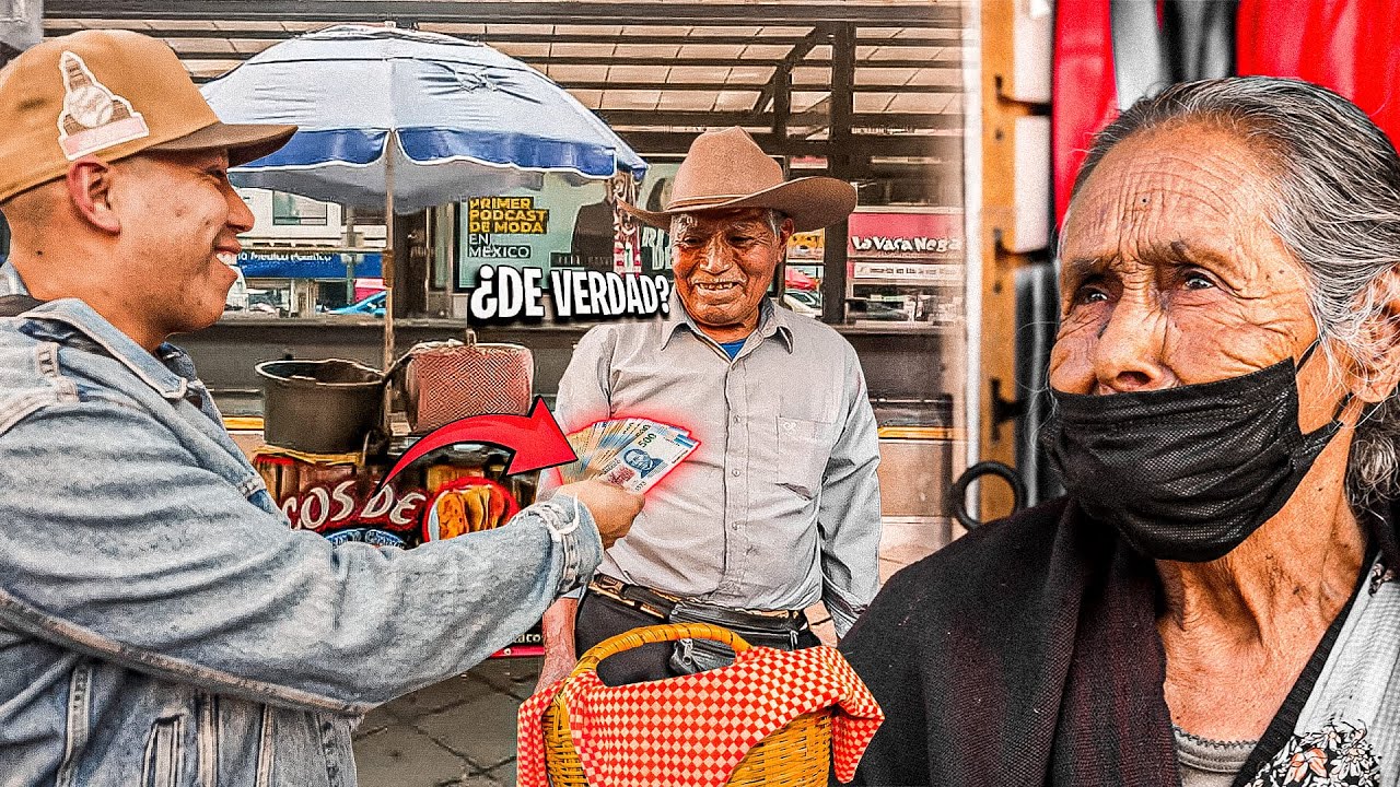 COMPRANDO TODO A VENDEDORES de la CALLE!! 🇲🇽❤️