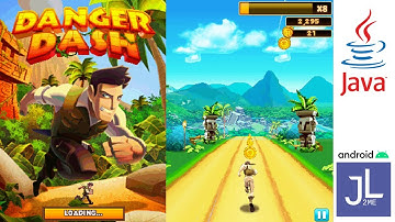 Danger Dash Java Mobile - Gameplay on J2ME Loader Android [No Commentary]