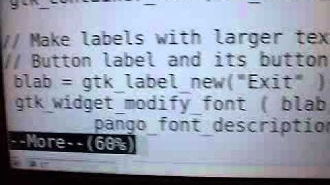 GTK (C) Program with button and label