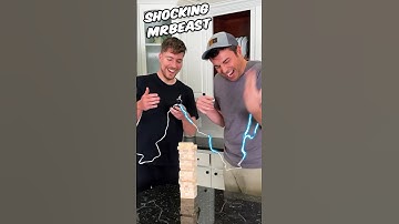MrBeast vs Electric Shock Jenga