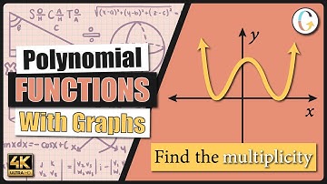How to find the zeros and multiplicity from a graph
