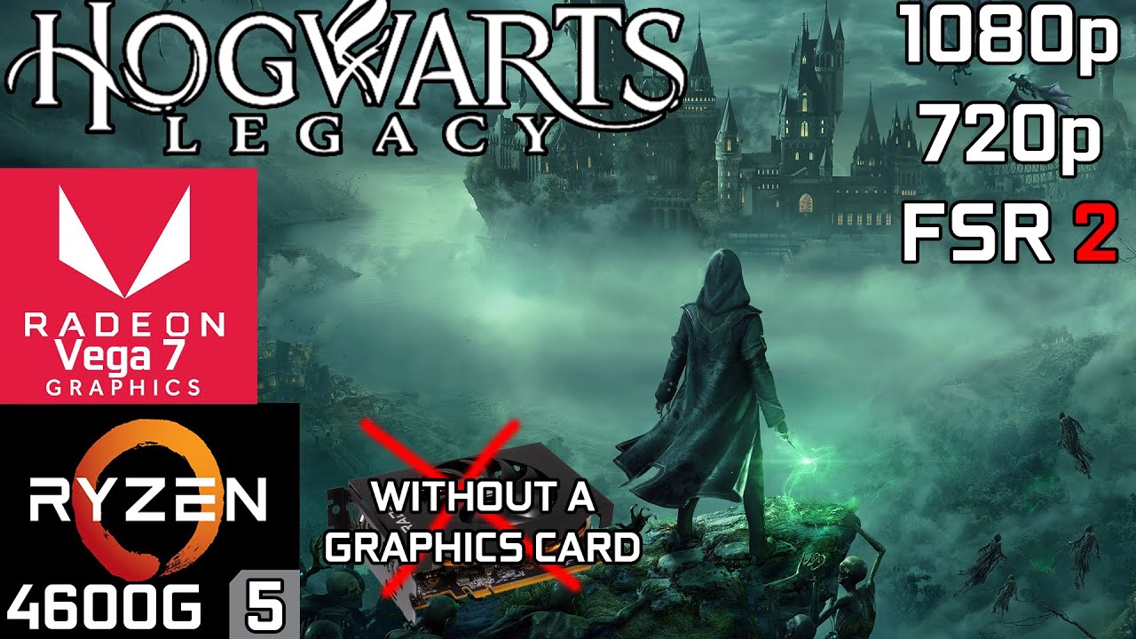 ryzen5搭載(大嘘)ps4 Hogwarts Legacy - Ryzen 5 4600G Vega 7 & 16GB RAM - YouTube
