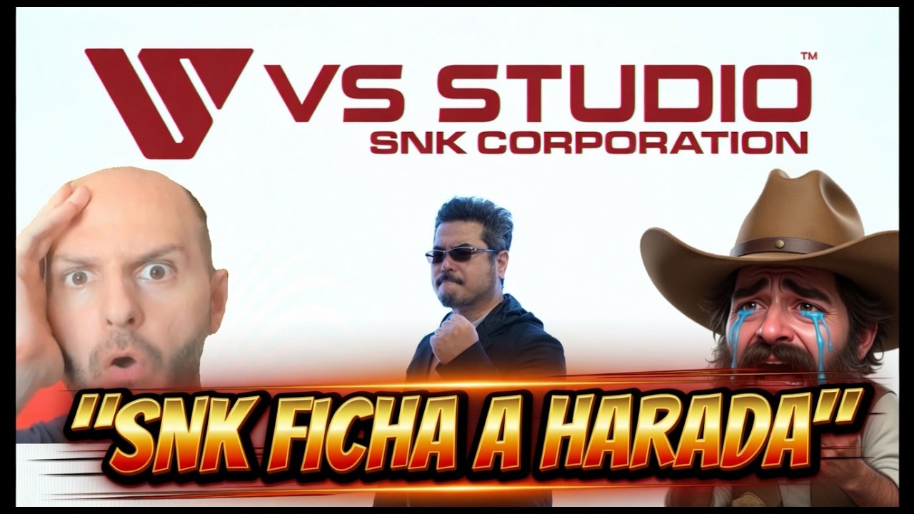 SNK CREA VS STUDIO CON HARADA DE JEFE | sasel | tekken | neo geo AES+ episode artwork