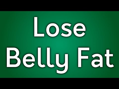 Recipe to Lose Belly Fat lose weight at home no gym