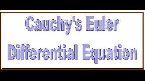 (Chapter 08- In Continuation of Video 29) | CAUCHY