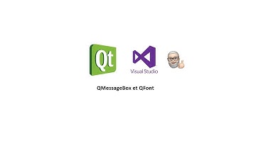 Comment utiliser le QMessageBox de Qt sous Visual Studio