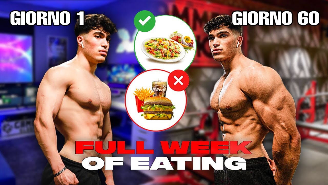 60 GIORNI A DIETA! SONO CAMBIATO? | Full Week of Eating