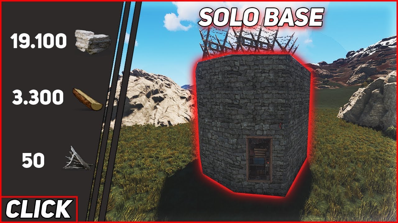 [ГАЙД] РАСТ ДОМ ДЛЯ СОЛО ИГРОКА RUST [NEW RUST BASE | TRAUSI] {RUST ...
