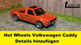 Hot Wheels Volkswagen Caddy Detailing 1:64