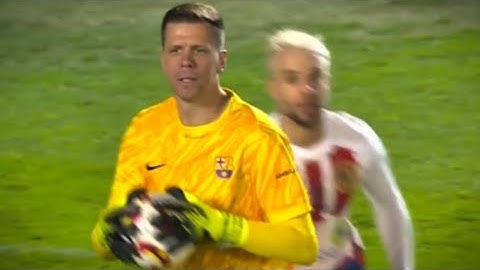 Wojciech Szczęsny Barcelona DEBUT Highlights