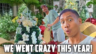 Extreme Christmas Decorating of Our Farm House | Vlog #1692