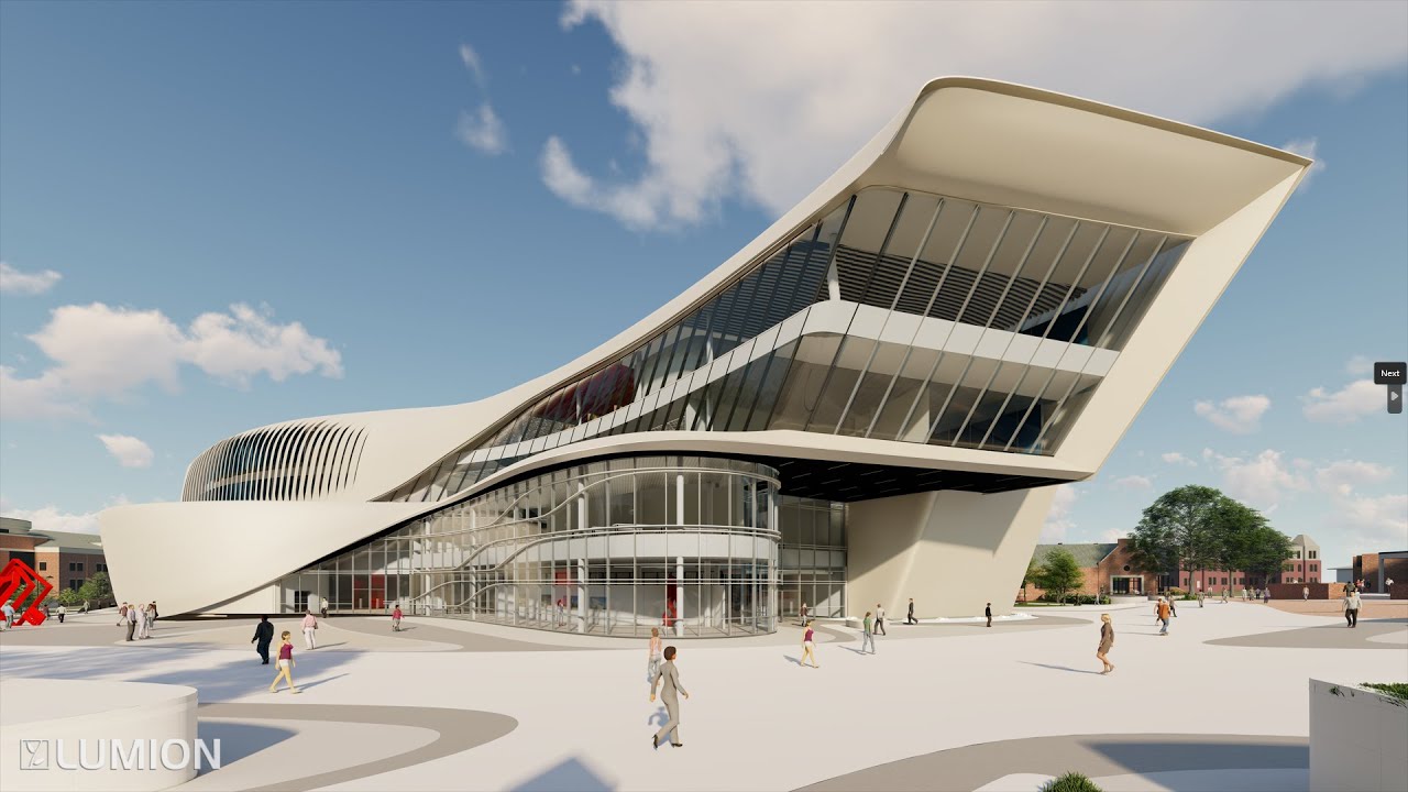 Creased Fluidity: School of Design Proposal, Master of Architecture ...