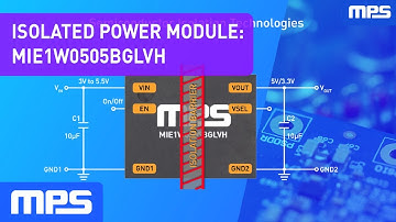 Isolated Power Module: MIE1W0505BGLVH