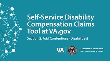 Add Contentions: Section 2 of the Digital 526 Disability Compensation Tool