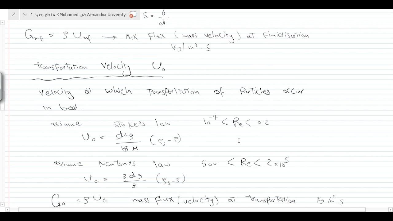 Mechanical unit operation (sheet 4) YouTube