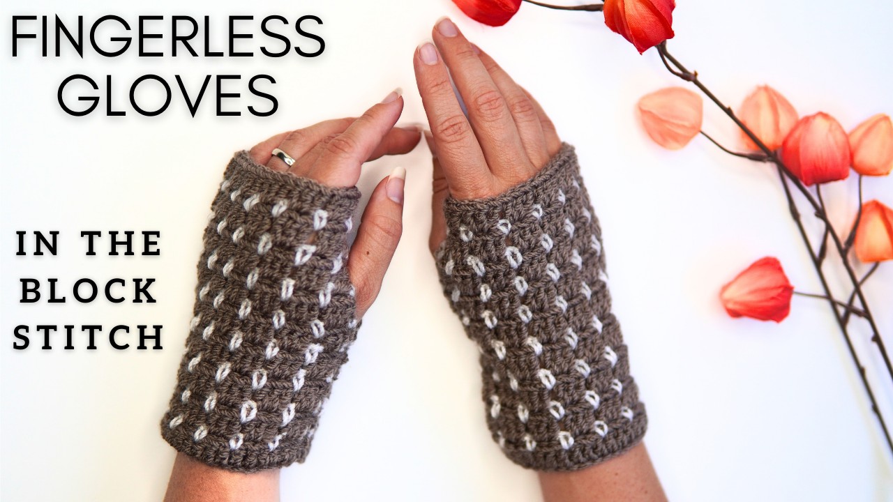 Fingerless Gloves Crochet Pattern - Crochet Dreamz