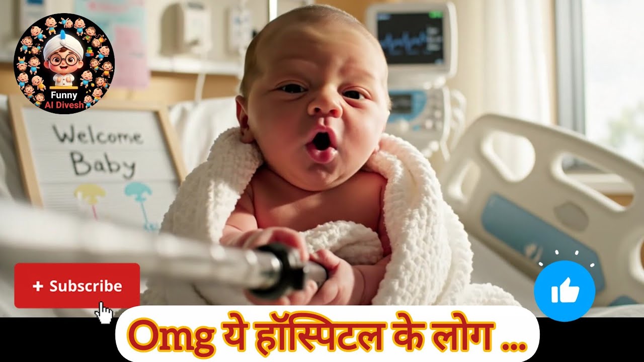 Funny Talking Babies Compilation 😂😂😂|| AI Kids Just Born Baby Comedy Video #funny #viralvideo 