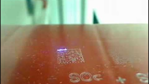 worldwide laser www.wlsc.com uv laser marking plastic with bar code color contrast 355nm