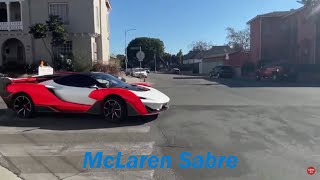 McLaren Sabre TEST DRIVE | Hyper car only 1 of 15 made $3.6million 765